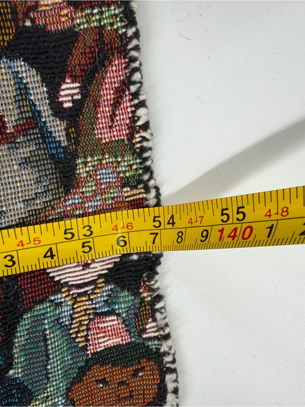 2.5 Yards Vintage Children of the World Tapestry Fabric - Picture 4 of 4